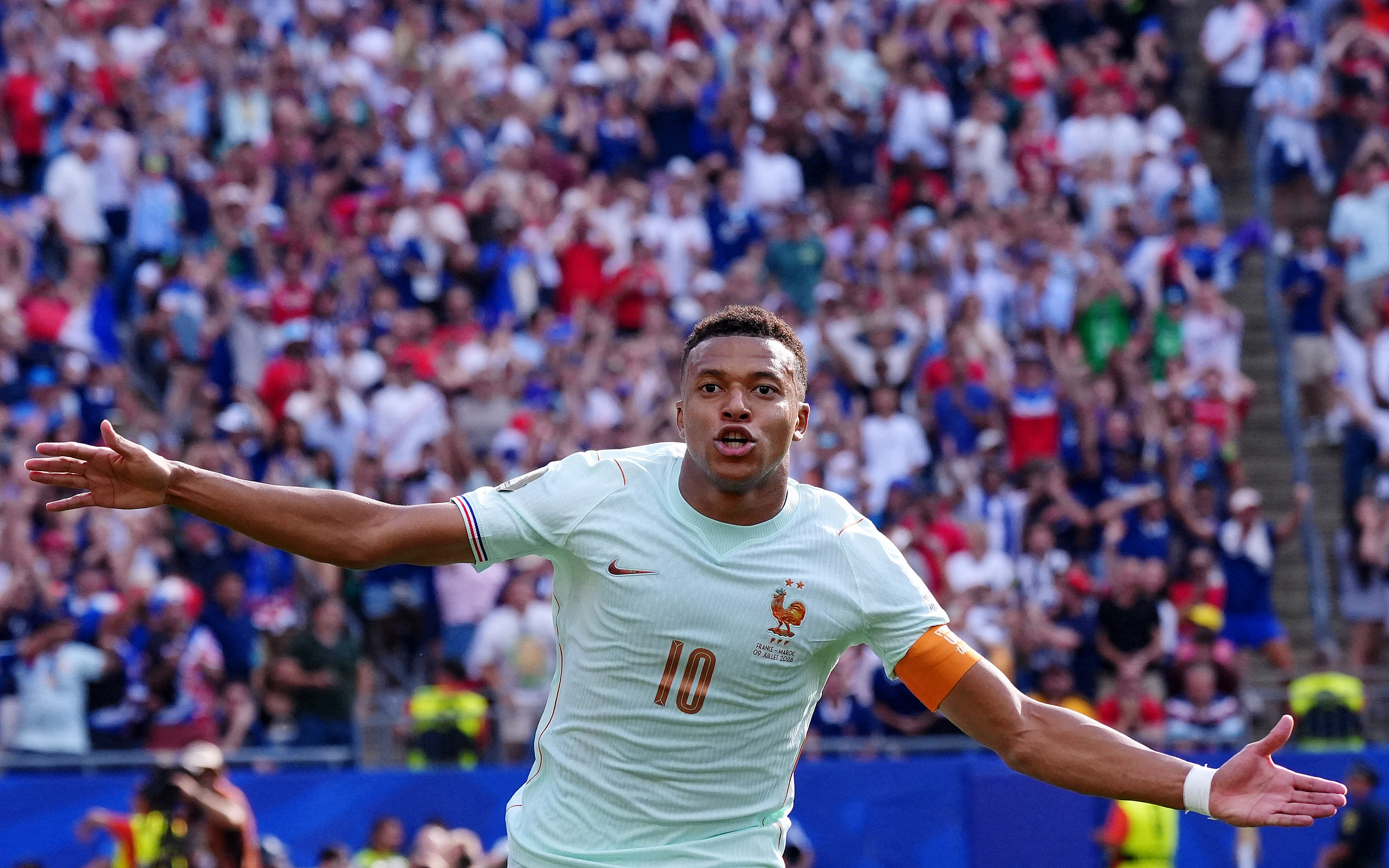 Kylian Mbappé, de Francia. Foto: Reuters